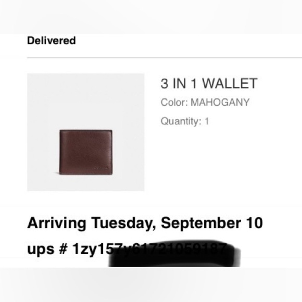 Coach 3-in-1 Men’s Wallet - Sport Calf Leather, NWT - Picture 12 of 17